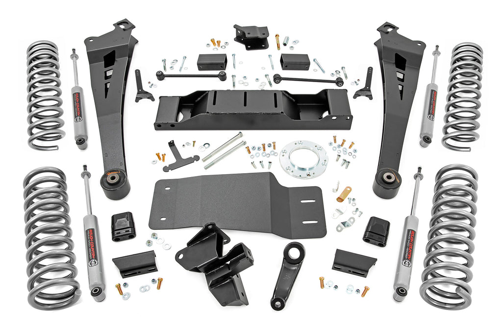 5 Inch Lift Kit | Dual Rate Coils | Non-AISIN | Ram 2500 4WD (19-23) Rough Country