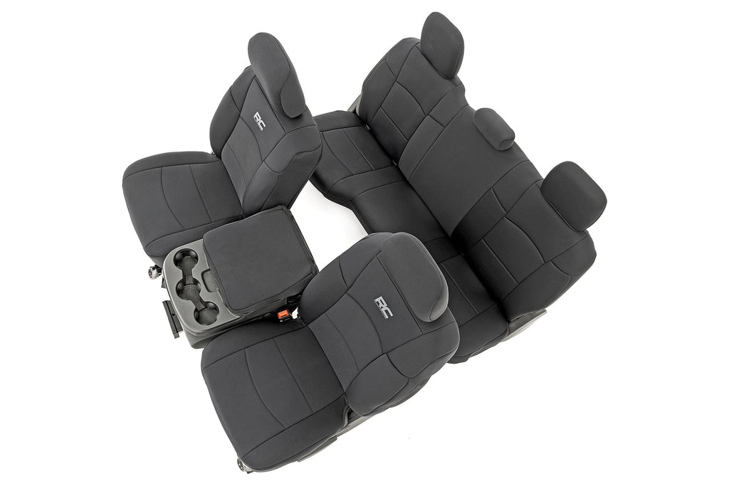 Seat Covers | Bucket Seats | FR & RR | Ram 2500 2WD/4WD (2019-2023) Rough Country