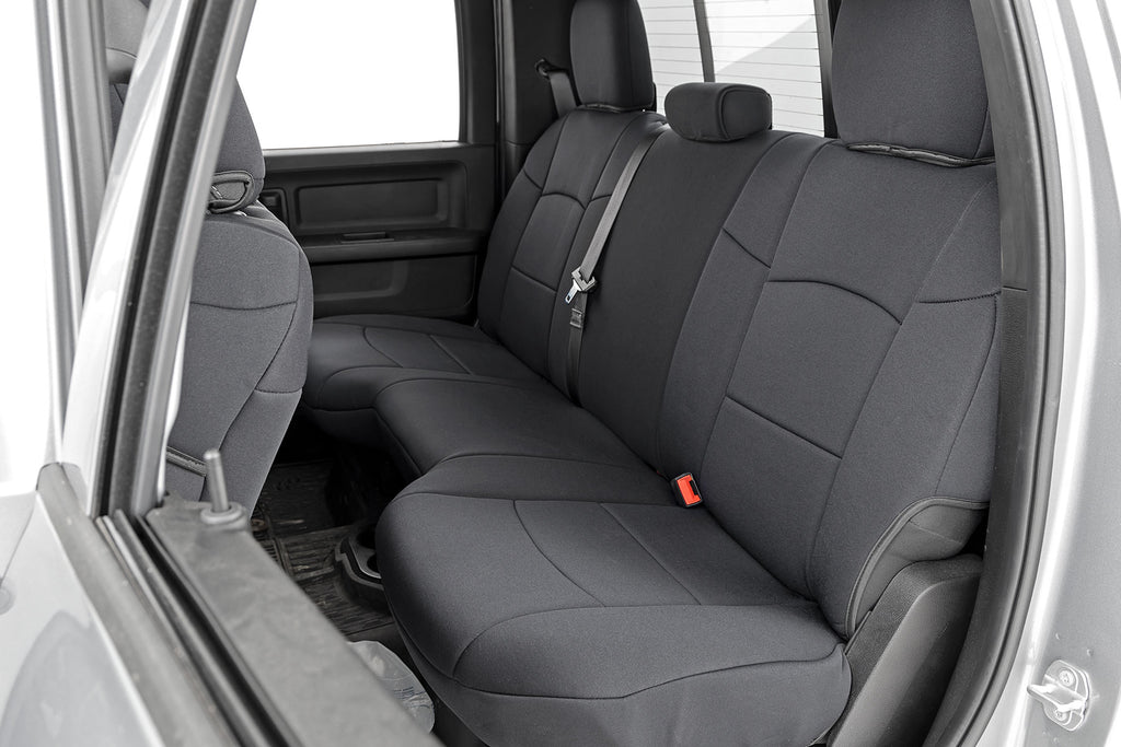 Seat Covers | FR & RR | 60/40 Rear Seat | Ram 2500 2WD/4WD (19-23) Rough Country