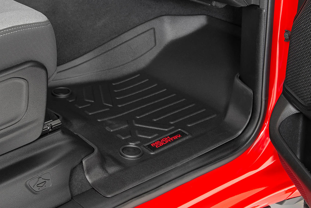 Floor Mats | FR & RR | RR Storage| Crew | Ram 1500 (19-23)/1500 TRX (21-23) Rough Country