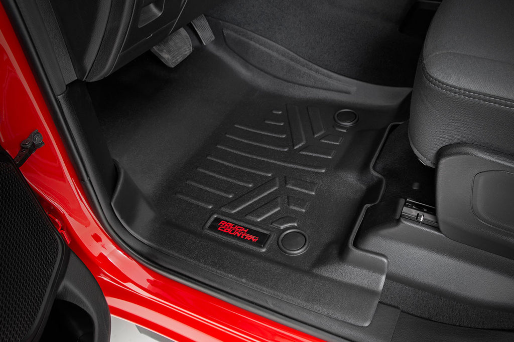 Floor Mats | FR & RR | RR Storage| Crew | Ram 1500 (19-23)/1500 TRX (21-23) Rough Country
