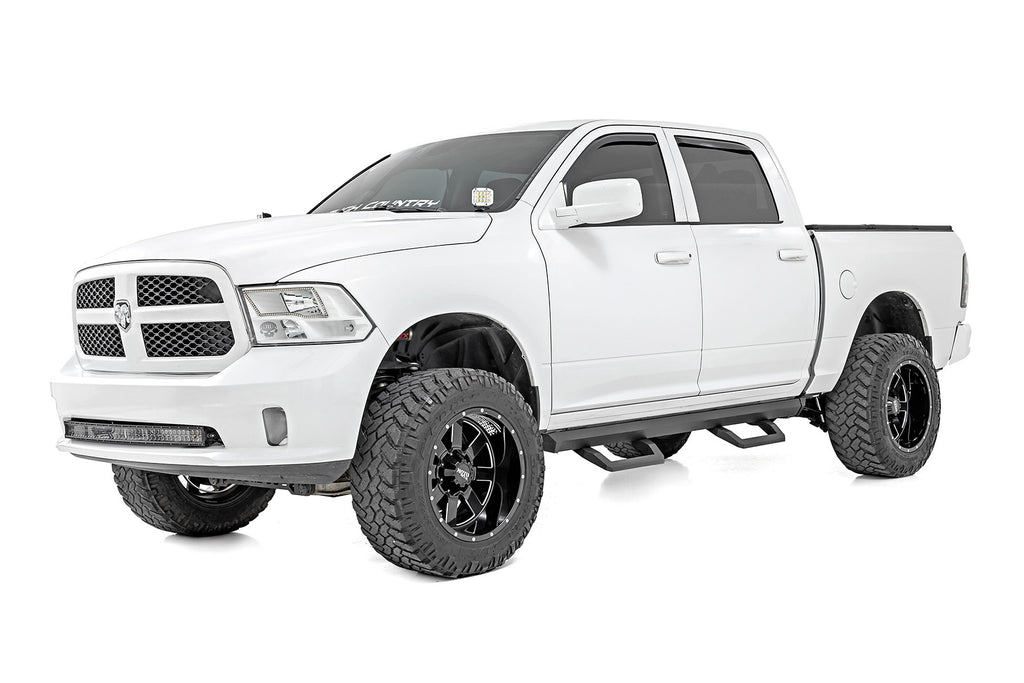 SR2 Adjustable Aluminum Steps | Crew Cab | Ram 1500/2500/3500 2WD/4WD Rough Country