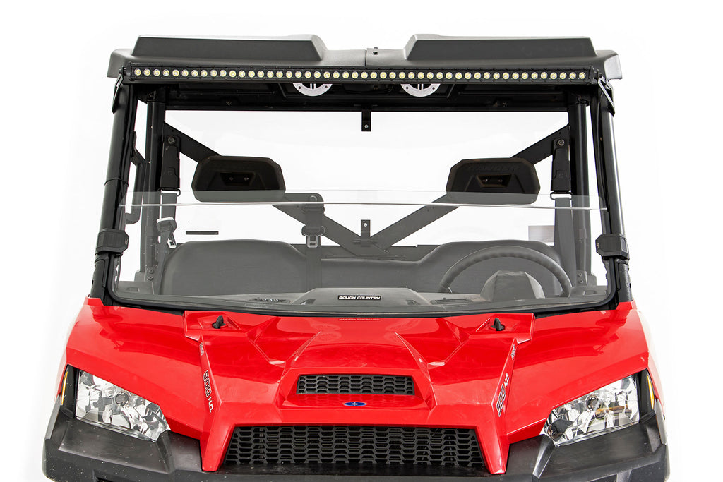 Half Windshield | Scratch Resistant | Polaris Ranger 1000/Ranger XP 900/1000 Rough Country