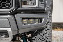 Load image into Gallery viewer, LED Light Kit | Fog Mount | Triple 2" Black Pair | Ford Raptor (17-20) Rough Country