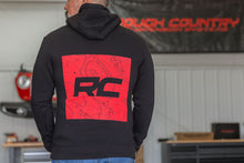 Load image into Gallery viewer, Rough Country Hoodie | RC Mountains | Black| SM Rough Country