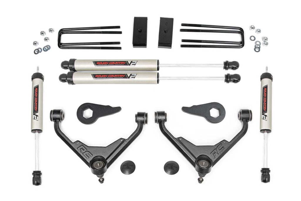 3 Inch Lift Kit | FT Code | V2 | Chevy/GMC 2500HD (01-10) Rough Country