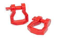 Load image into Gallery viewer, D-Ring | Forged | Pair | Red Rough Country