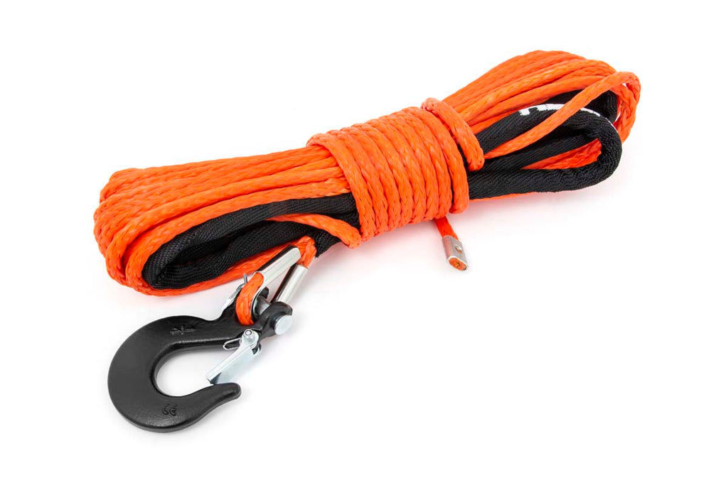 Synthetic Rope | 1/4 Inch  | 50 Ft | Orange Rough Country