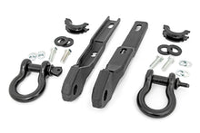 Load image into Gallery viewer, Tow Hook Brackets | D-Ring Combo | Nissan Titan 2WD/4WD (2017-2023) Rough Country