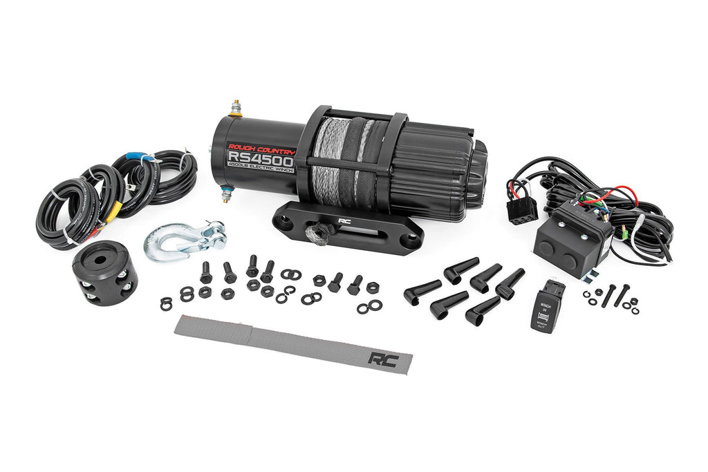 4500-LB Winch | UTV | Synthetic Rope Rough Country