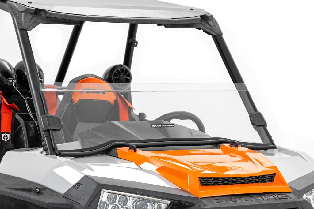 Half Windshield | Scratch Resistant | Polaris RZR XP 1000 Rough Country