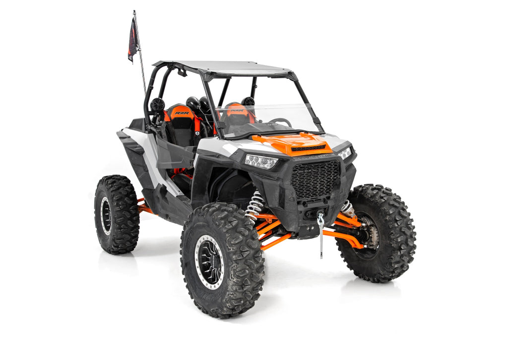 Half Windshield | Scratch Resistant | Polaris RZR XP 1000 Rough Country