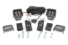 Load image into Gallery viewer, LED Light | A Pillar Mount | 2" Black Pair | Amber DRL | Polaris RZR PRO XP Rough Country