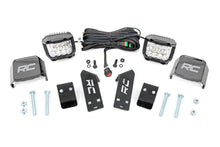Load image into Gallery viewer, LED Light | A Pillar Mount | 2" Chrome Pair | Wide Angle | Polaris RZR PRO XP Rough Country