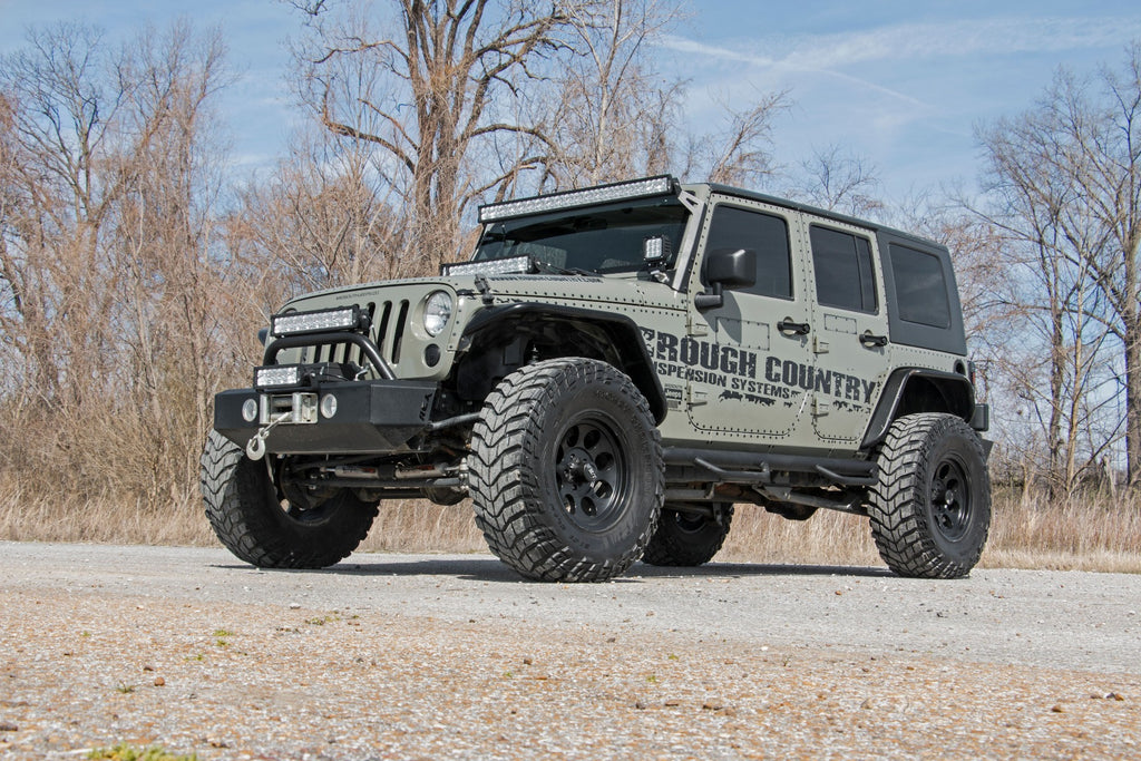 4 Inch Lift Kit | X-Series | M1 | Jeep Wrangler JK 2WD/4WD (07-18) Rough Country