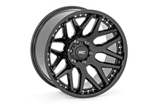 Load image into Gallery viewer, Rough Country 95 Series Wheel | One-Piece | Gloss Black | 20x10 | 8x6.5 | -19mm Rough Country