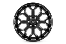 Load image into Gallery viewer, Rough Country 96 Series Wheel | One-Piece | Gloss Black | 22x10 | 8x180 | -19mm Rough Country