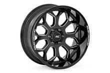 Load image into Gallery viewer, Rough Country 96 Series Wheel | One-Piece | Gloss Black | 20x10 | 8x6.5 | -19mm Rough Country