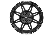 Load image into Gallery viewer, Rough Country 94 Series Wheel | One-Piece | Matte Black | 20x10 | 8x6.5 | -18mm Rough Country
