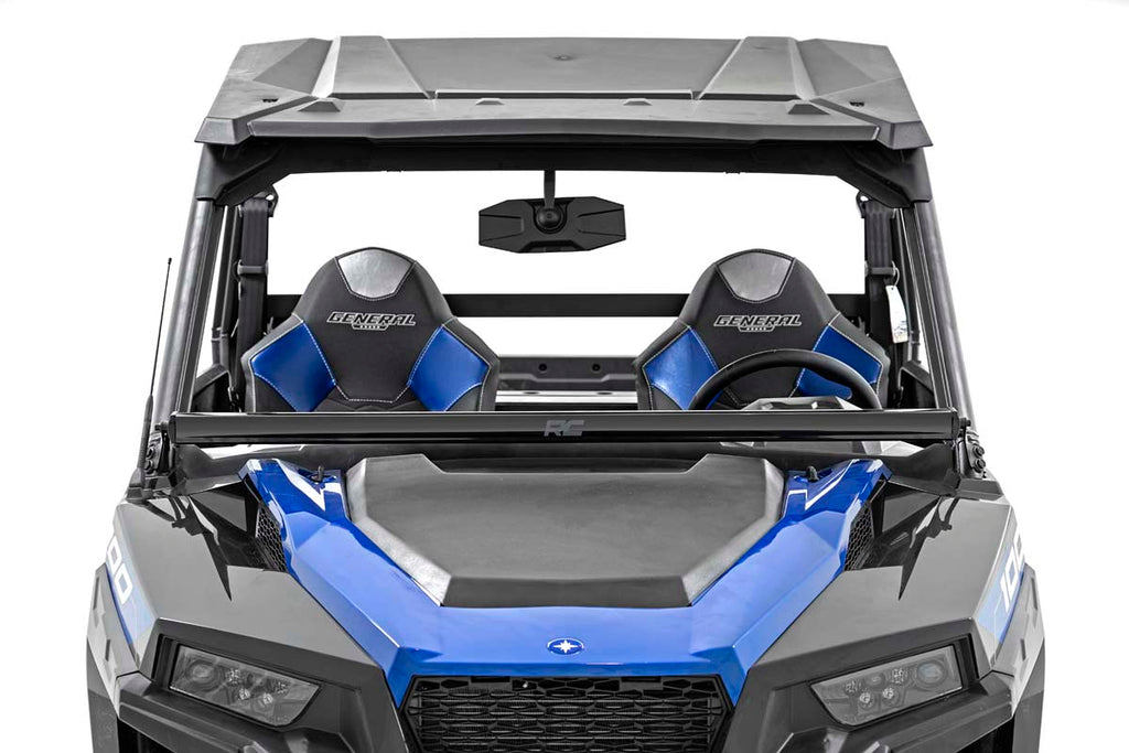 LED Light | Lower Windshield | 50" Black Single Row | Polaris General/General XP Rough Country