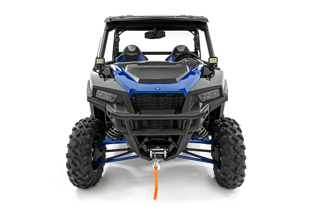 LED Light | Cage Mount | 2" Black Pair | Amber DRL | Polaris General/General XP Rough Country