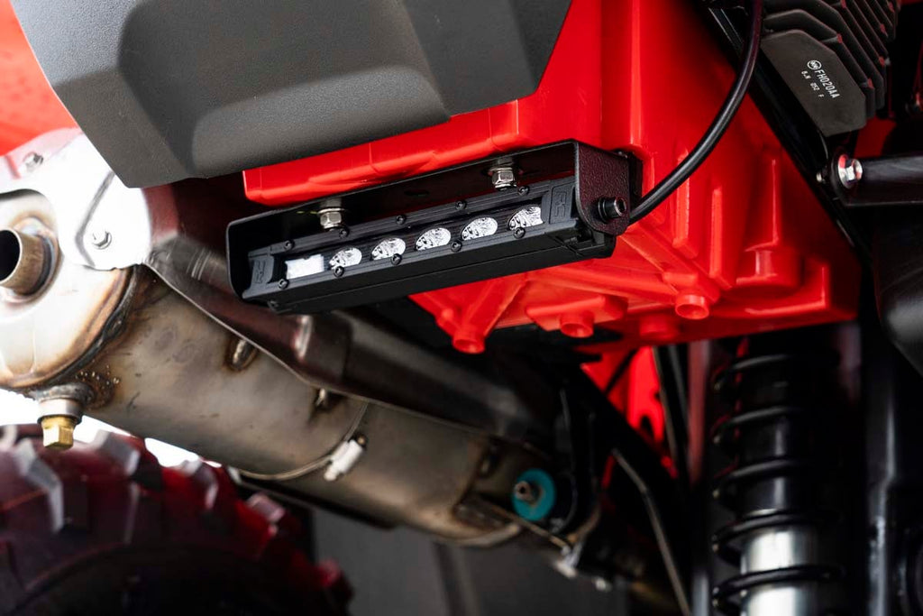 LED Light Kit | Rear Mount | 6" Black Slimline | Honda Foreman Rough Country