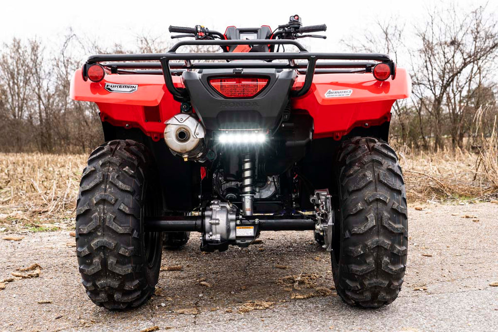 LED Light Kit | Rear Mount | 6" Black Slimline | Honda Foreman Rough Country