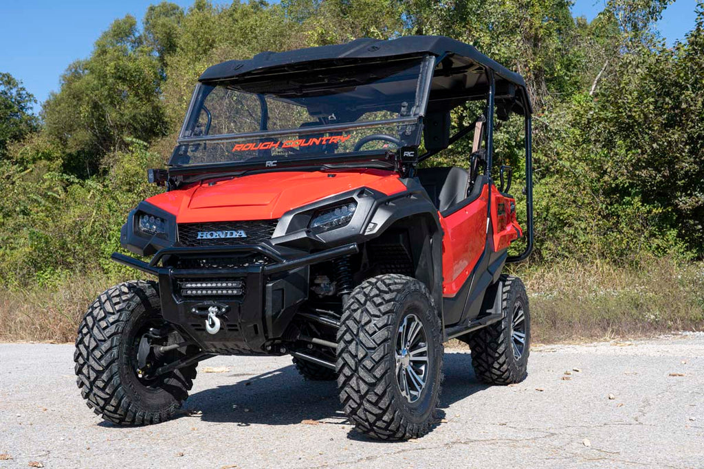 LED Light | Cage Mount | 2" Black Pair | Honda Pioneer 1000/1000-5 Rough Country