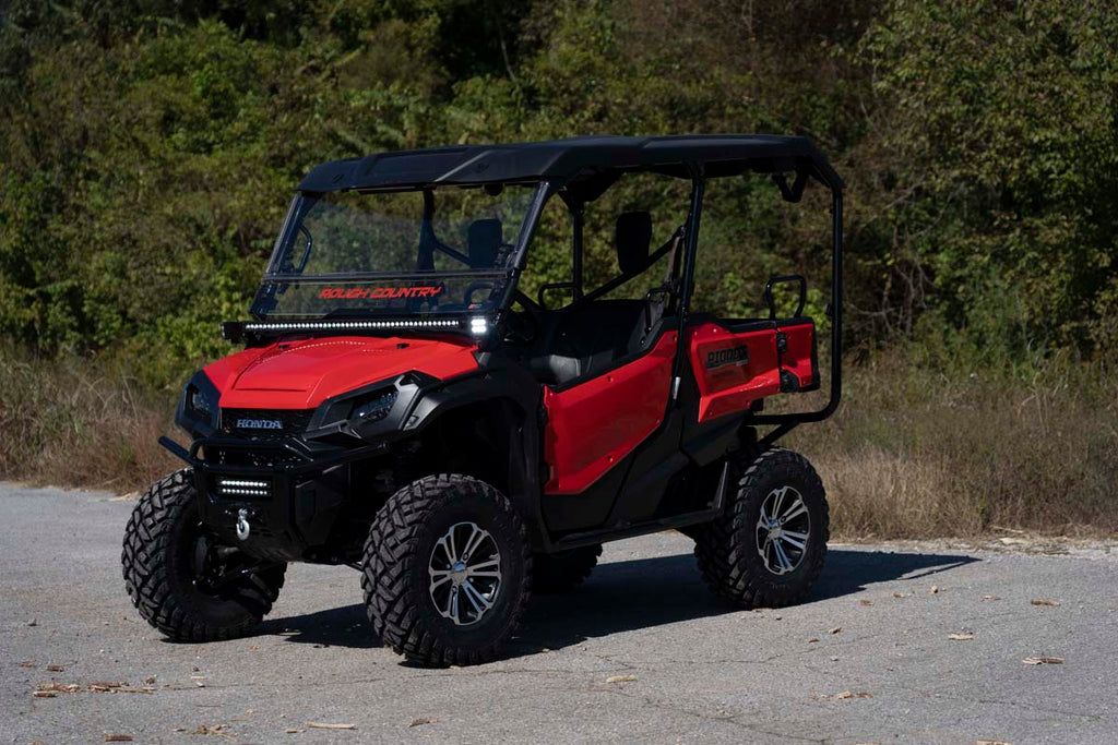 LED Light | Cage Mount | 2" Black Pair | Honda Pioneer 1000/1000-5 Rough Country