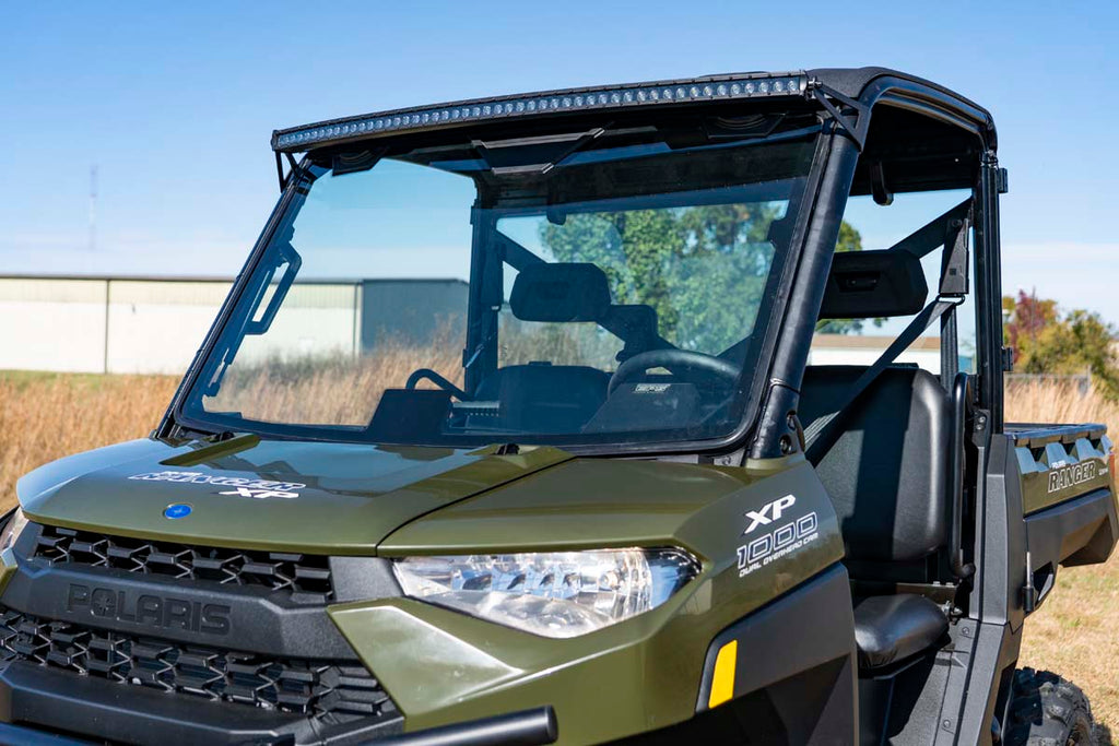 LED Light | Windshield | 50" Black Single Row | Polaris Ranger 1000/XP 1000/XP 900 Rough Country