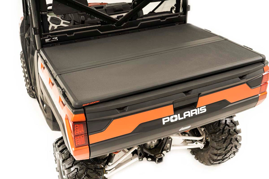 Hard Low Profile Bed Cover | No Lock | Polaris Ranger XP 900/XP 1000 Rough Country