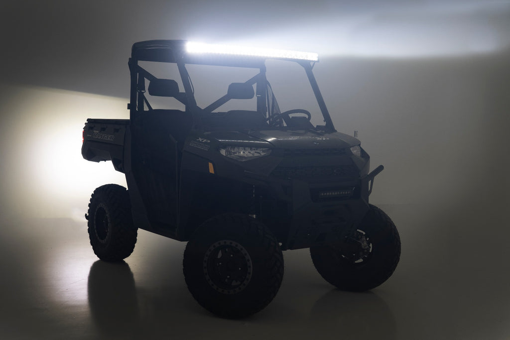 LED Light | Windshield | 50" Black Dual Row | Polaris Ranger 1000/XP 1000/XP 900 Rough Country