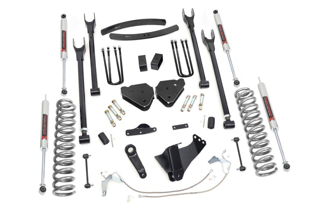 6 Inch Lift Kit | Gas | 4 Link | M1 | Ford F-250/F-350 Super Duty (08-10) Rough Country