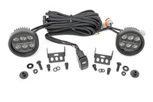 Load image into Gallery viewer, LED Light Kit | Ditch Mount | 3.5" Black Round Pair | Amber DRL | Ford Bronco (21-23) Rough Country