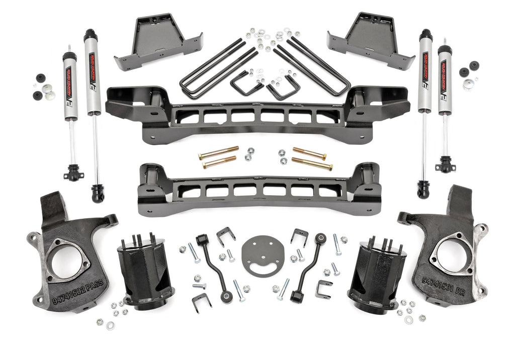 6 Inch Lift Kit | V2 Shocks | Chevy/GMC 1500 (99-06 & Classic) Rough Country
