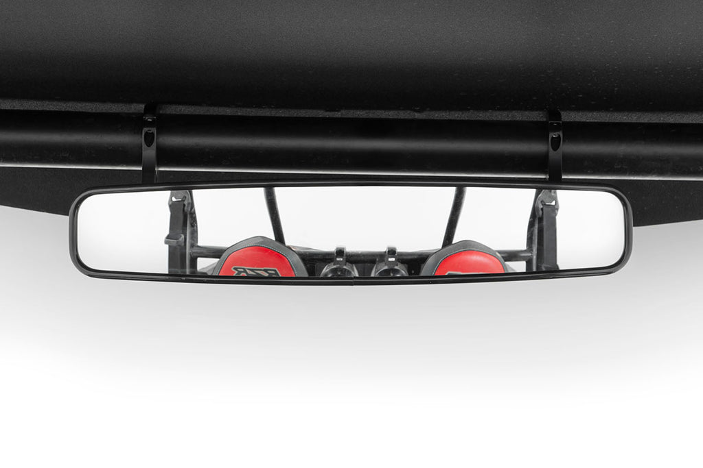 UTV Rear View Mirror | Convex | 17" x 3" | 1.75" Mount Rough Country