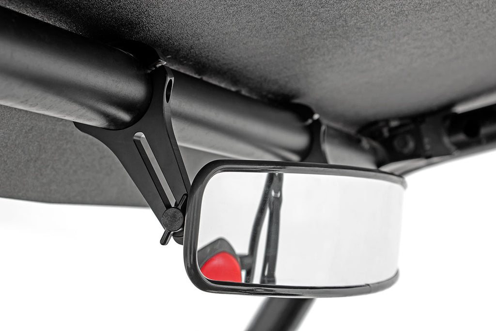 UTV Rear View Mirror | Convex | 17" x 3" | 1.75" Mount Rough Country