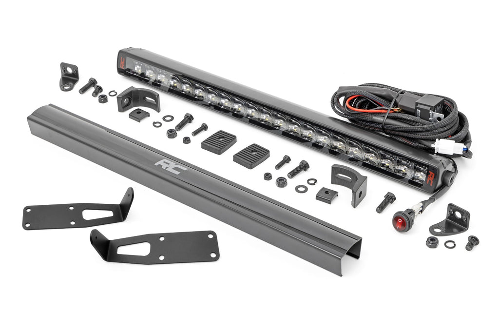 LED Light | Bumper Mount | 20" Spectrum Single Row | Ram 2500/3500 (10-18) Rough Country