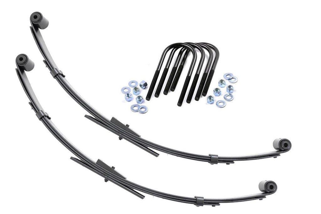 Rear Leaf Springs | 2.5" Lift | Pair | Jeep Wrangler YJ 4WD (87-95) Rough Country