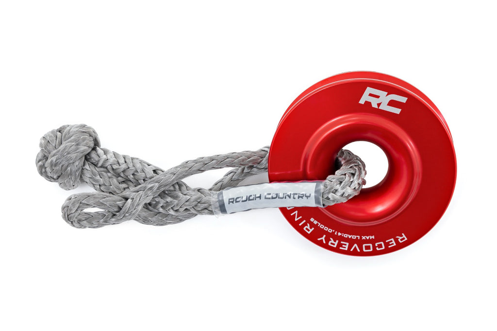 6.5" Winch Recovery Ring | 41000LB Capacity Rough Country